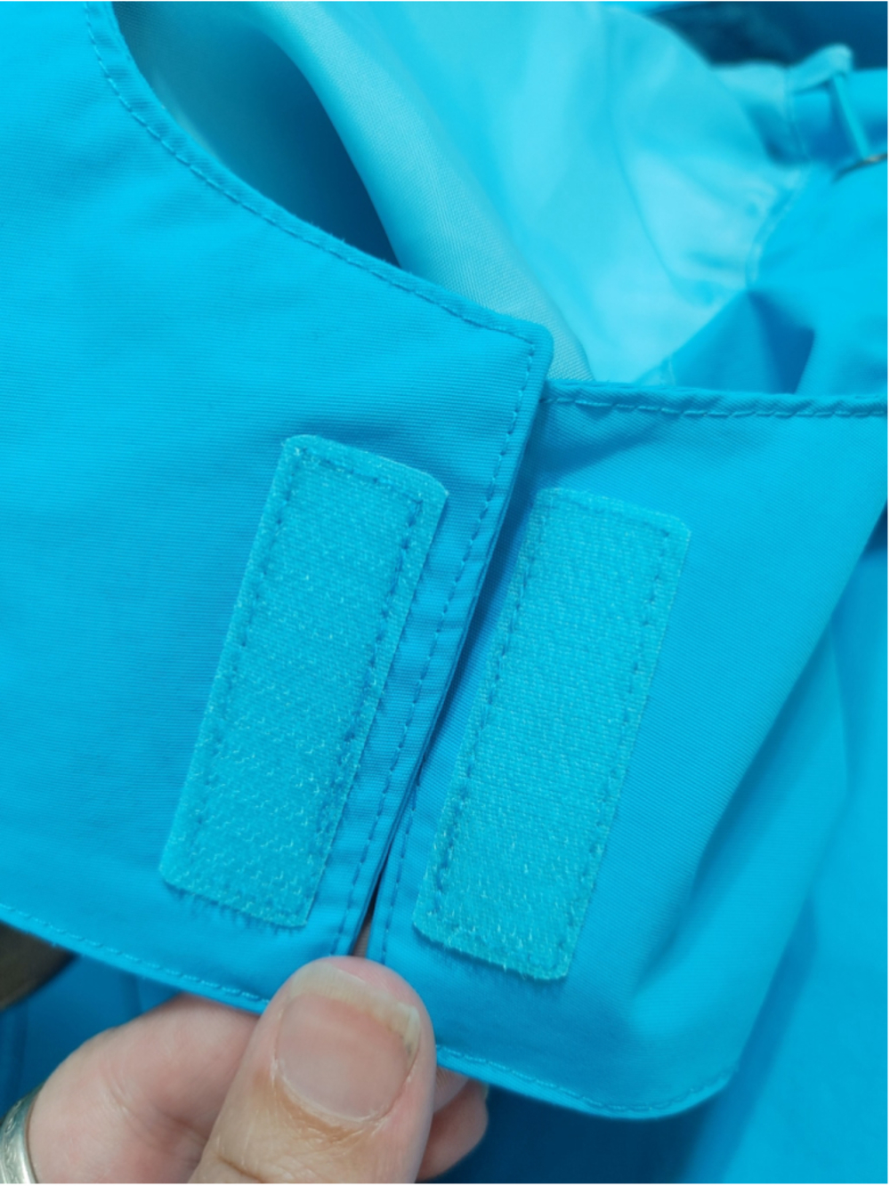 Women's Camel Crown Ski 3 in 1 Windbreaker Jacket L Bright Turquoise - Picture 15 of 15